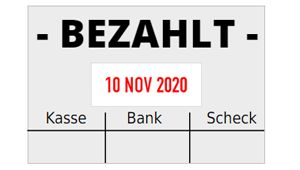 Dater 55 - Stempelbild Dater 55 - Stempelbild