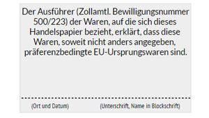 Firmenstempel Expert Line 3600 - Stempelbild