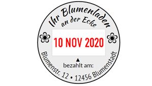 Dater R30 - Stempelbild