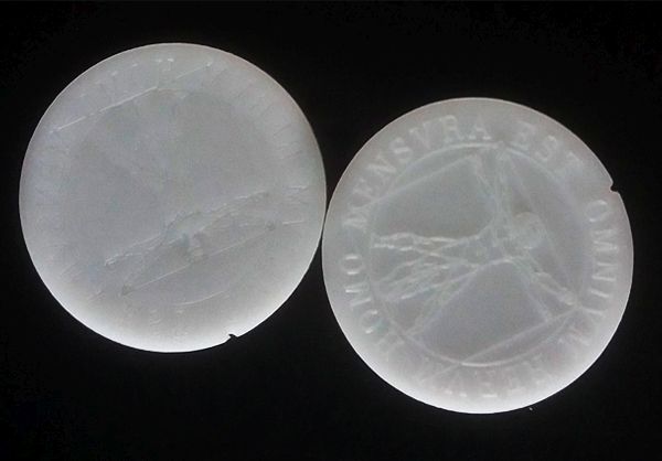 Klischee Ø-52mm - Prägeplatte für Ihr Prägegerät.