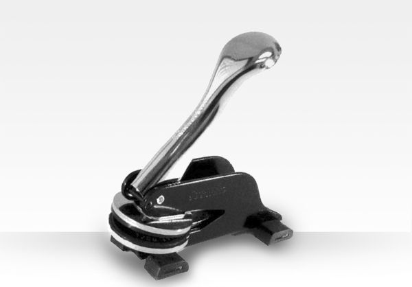 Justrite JSD Ø-51mm - inkl. Textplattenhalter (Ø 51 mm) und Klischee (Prägeplatte).